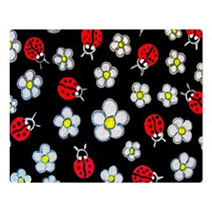 Sixties Flashback Double Sided Flano Blanket (large)  by dawnsiegler