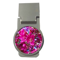 Pretty In Fuchsia 2 Money Clips (round)  by dawnsiegler