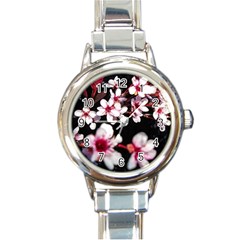 Morning Sunrise 2 Round Italian Charm Watch by dawnsiegler