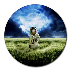 Astronaut Round Mousepads