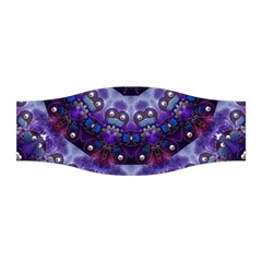 Pearls On Lavender Stretchable Headband