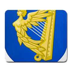 Coat Of Arms Of Ireland, 17th Century To The Foundation Of Irish Free State Large Mousepads by abbeyz71