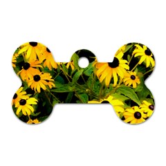 Walking Through Sunshine Dog Tag Bone (one Side) by dawnsiegler