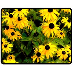 Walking Through Sunshine Fleece Blanket (medium)  by dawnsiegler