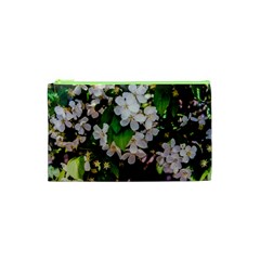 Tree Blossoms Cosmetic Bag (xs) by dawnsiegler