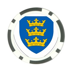 Lordship Of Ireland Coat Of Arms, 1177-1542 Poker Chip Card Guard by abbeyz71