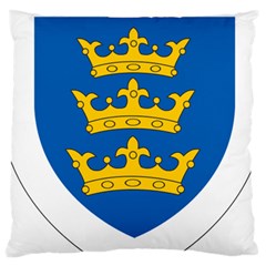 Lordship Of Ireland Coat Of Arms, 1177-1542 Large Cushion Case (one Side) by abbeyz71