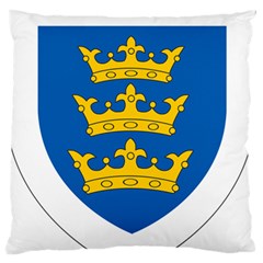 Lordship Of Ireland Coat Of Arms, 1177-1542 Large Flano Cushion Case (one Side) by abbeyz71