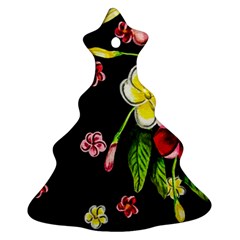 Floral Rhapsody Pt 2 Ornament (christmas Tree)  by dawnsiegler