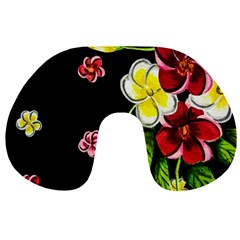 Floral Rhapsody Pt 2 Travel Neck Pillows by dawnsiegler