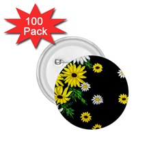 Floral Rhapsody Pt 3 1 75  Buttons (100 Pack)  by dawnsiegler
