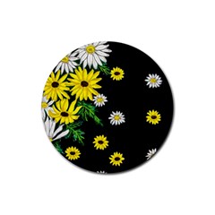Floral Rhapsody Pt 3 Rubber Coaster (round) 