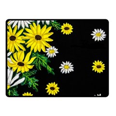 Floral Rhapsody Pt 3 Fleece Blanket (small) by dawnsiegler