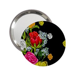 Floral Rhapsody Pt 4 2 25  Handbag Mirrors by dawnsiegler