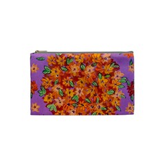 Floral Sphere Cosmetic Bag (small) 