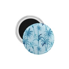 Watercolor Palms Pattern  1 75  Magnets