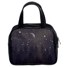 Night Full Star Classic Handbags (2 Sides) by berwies