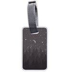 Night Full Star Luggage Tags (One Side)  Front