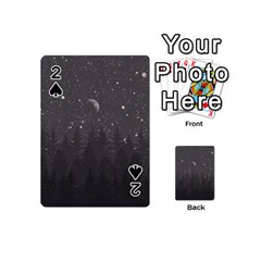 Night Full Star Playing Cards 54 (mini)  by berwies