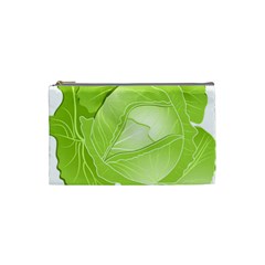 Cabbage Leaf Vegetable Green Cosmetic Bag (small)  by Mariart