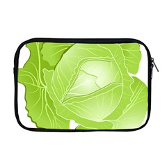 Cabbage Leaf Vegetable Green Apple Macbook Pro 17  Zipper Case by Mariart