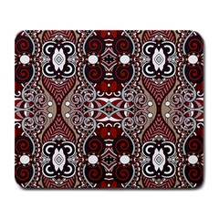 Batik Fabric Large Mousepads