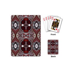 Batik Fabric Playing Cards (mini) 