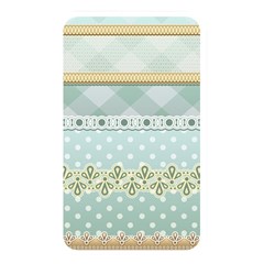 Circle Polka Plaid Triangle Gold Blue Flower Floral Star Memory Card Reader by Mariart