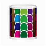 Circle Round Yellow Green Blue Purple Brown Orange Pink Morph Mugs Center