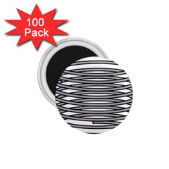 Circular Iron 1 75  Magnets (100 Pack) 