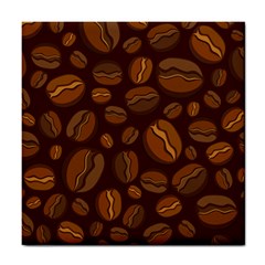 Coffee Beans Tile Coasters by Mariart