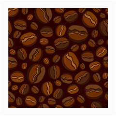 Coffee Beans Medium Glasses Cloth by Mariart