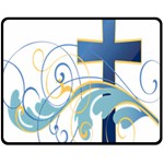 Easter Clip Art Free Religious Fleece Blanket (Medium)  60 x50  Blanket Front