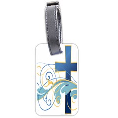 Easter Clip Art Free Religious Luggage Tags (one Side)  by Mariart