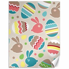 Easter Rabbit Bunny Rainbow Canvas 18  X 24  