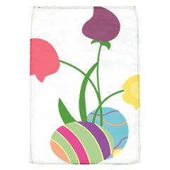 Eggs Three Tulips Flower Floral Rainbow Flap Covers (l)  by Mariart