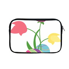 Eggs Three Tulips Flower Floral Rainbow Apple Macbook Pro 13  Zipper Case by Mariart