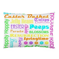 Easter Subway Blossoms Color Rainbow Chocolate Pillow Case