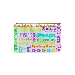 Easter Subway Blossoms Color Rainbow Chocolate Cosmetic Bag (small)  by Mariart