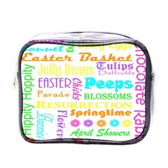 Easter Subway Blossoms Color Rainbow Chocolate Mini Toiletries Bags by Mariart