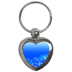 Fish Swim Blue Water Swea Beach Star Wave Chevron Key Chains (heart) 