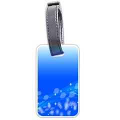 Fish Swim Blue Water Swea Beach Star Wave Chevron Luggage Tags (one Side)  by Mariart