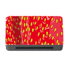 Fruit Seed Strawberries Red Yellow Frees Memory Card Reader With Cf