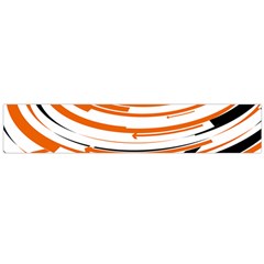 Hole Black Orange Arrow Flano Scarf (large) by Mariart