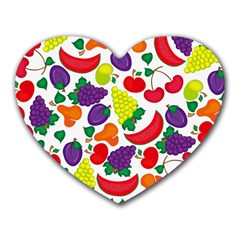 Fruite Watermelon Heart Mousepads by Mariart