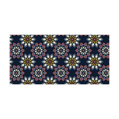 Floral Flower Star Blue Yoga Headband by Mariart