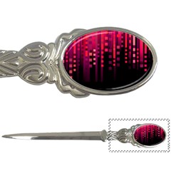 Line Vertical Plaid Light Black Red Purple Pink Sexy Letter Openers