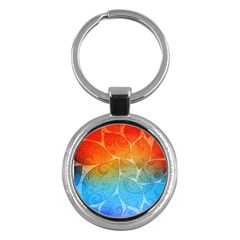 Leaf Color Sam Rainbow Key Chains (round) 