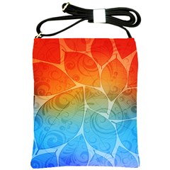 Leaf Color Sam Rainbow Shoulder Sling Bags by Mariart