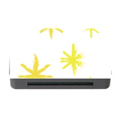 Line Painting Yellow Star Memory Card Reader With Cf